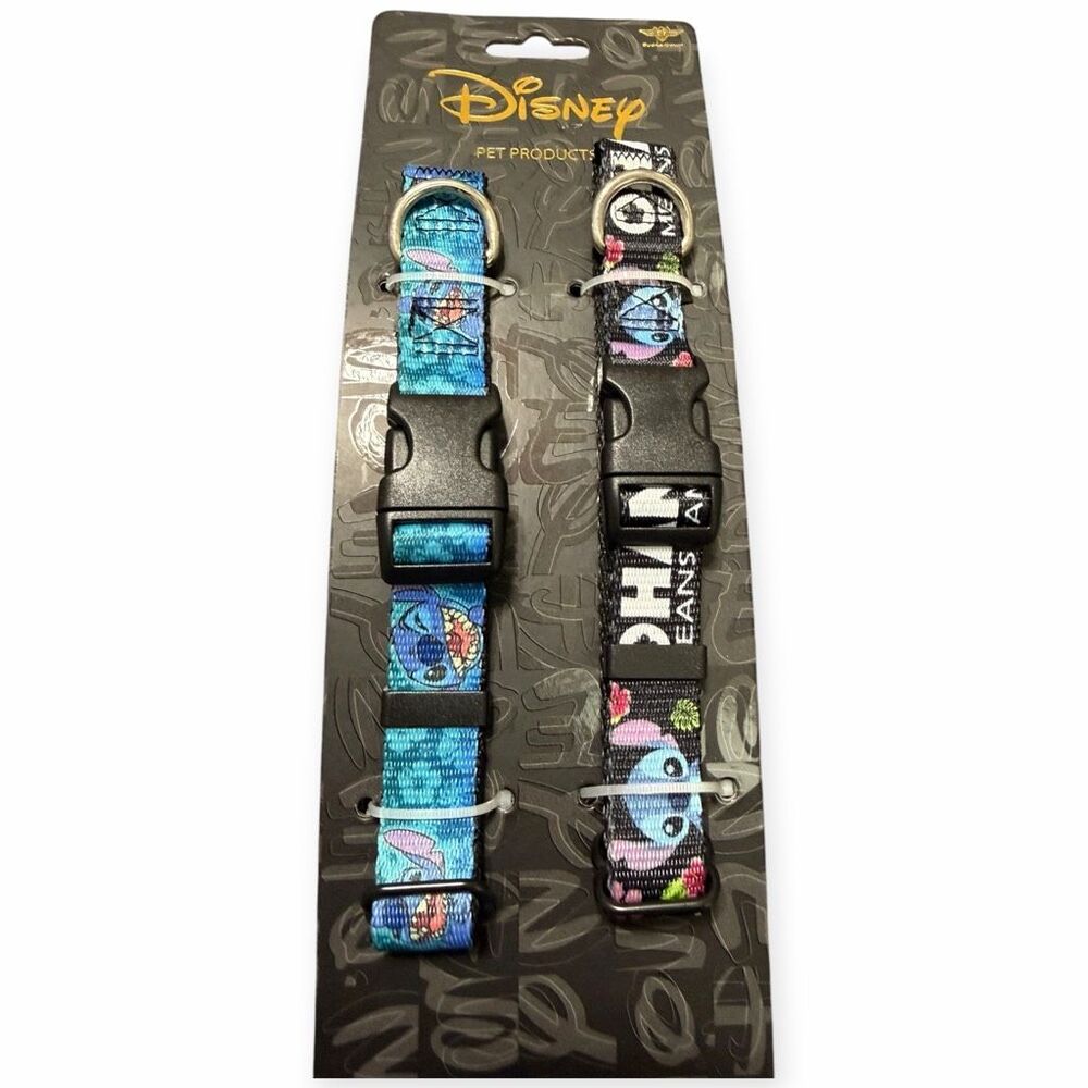 Disney Lilo and Stitch Printed Dog Leash and Plastic Clip Collar Set size Medium - Picture 4 of 7